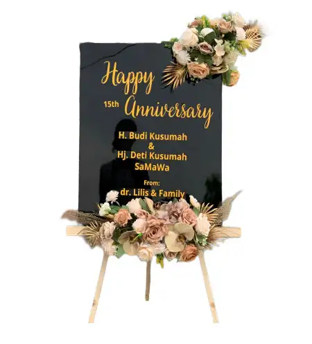 Papan Bunga Akrilik Padang Birik Birik