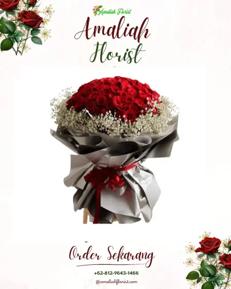 Buket Bunga Padang Birik Birik